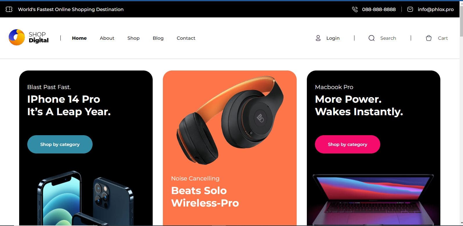 E Commerce Store
